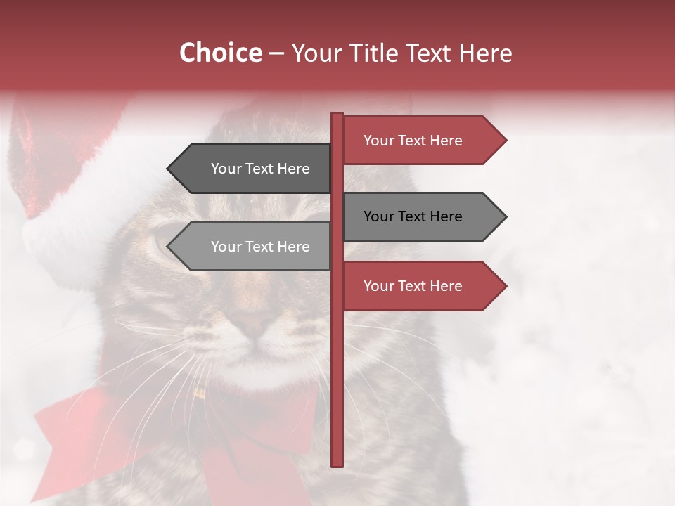 New Year Celebration Card PowerPoint Template