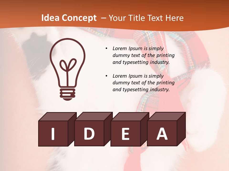 Hunting Love Grey PowerPoint Template