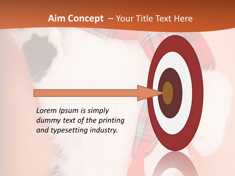 Hunting Love Grey PowerPoint Template