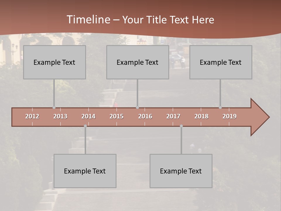 Architektur Baustil Nostalgie PowerPoint Template