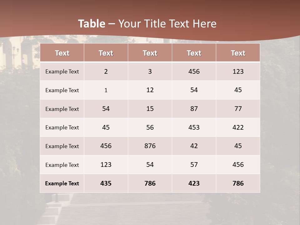 Architektur Baustil Nostalgie PowerPoint Template