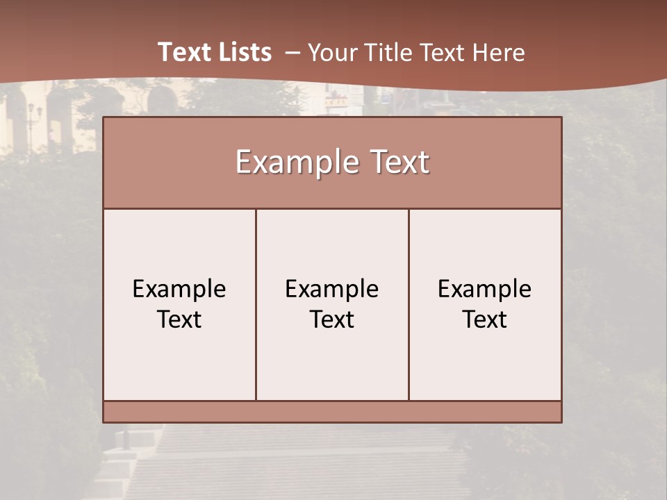 Architektur Baustil Nostalgie PowerPoint Template