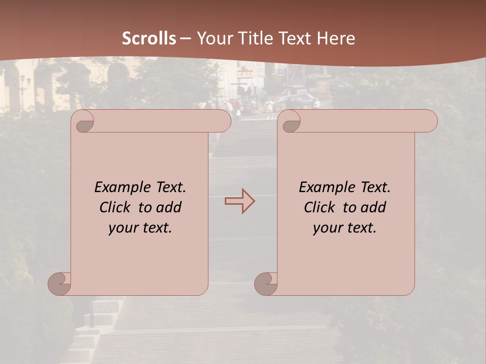 Architektur Baustil Nostalgie PowerPoint Template