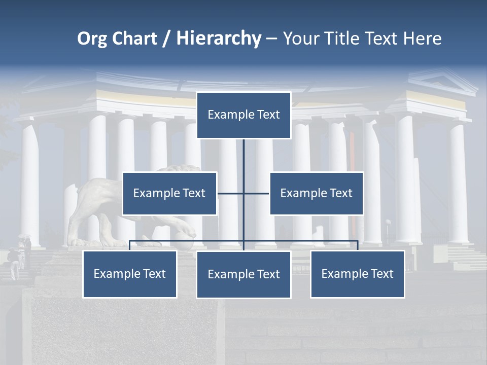 Odessa Collonnade Ladder PowerPoint Template