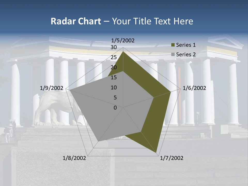 Odessa Collonnade Ladder PowerPoint Template