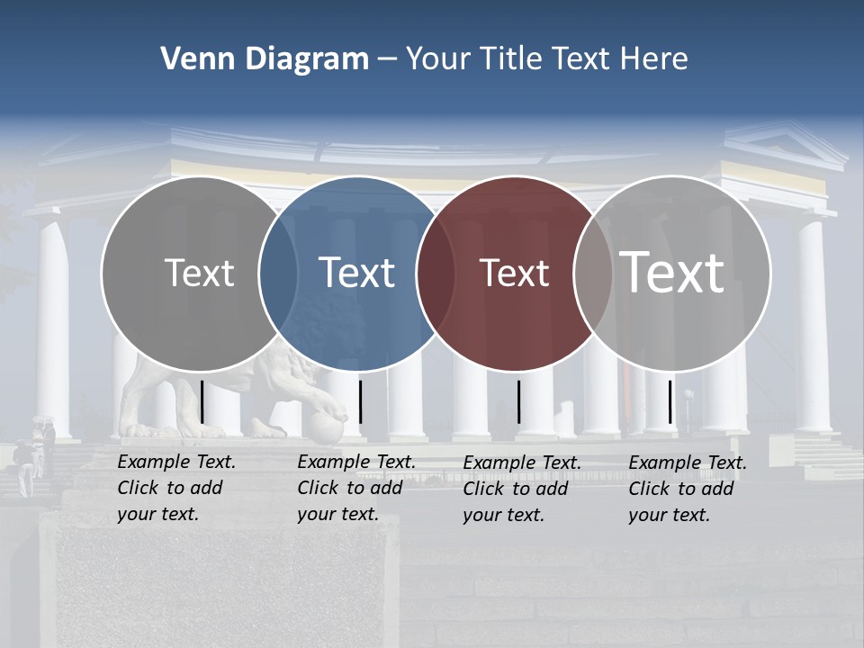 Odessa Collonnade Ladder PowerPoint Template