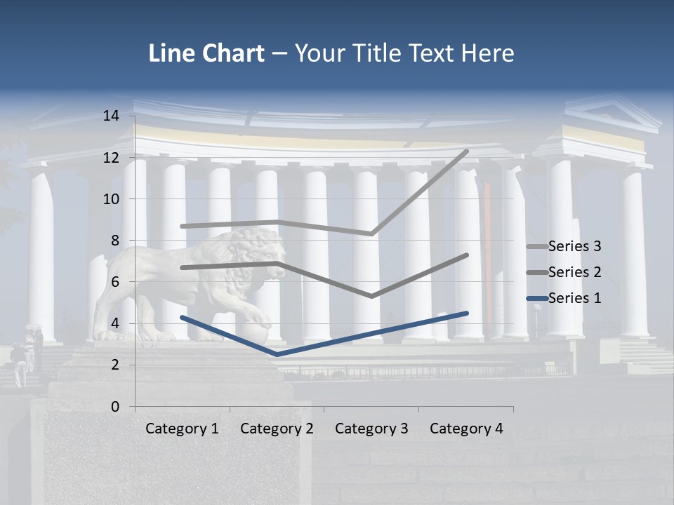 Odessa Collonnade Ladder PowerPoint Template
