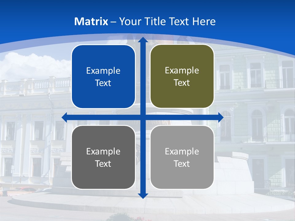 Green Sky Granite PowerPoint Template