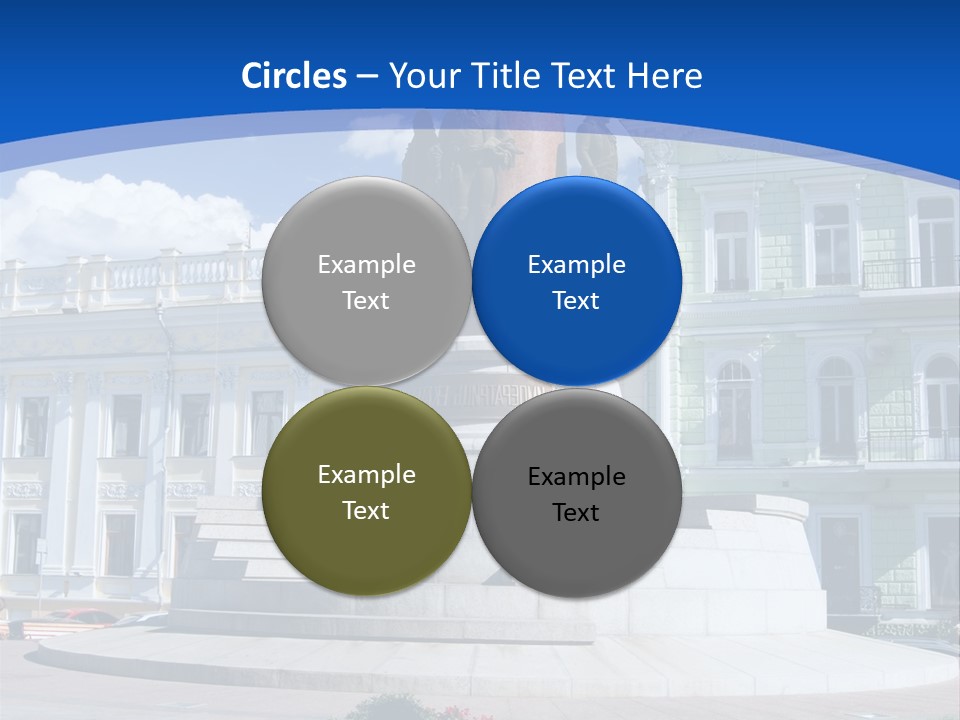 Green Sky Granite PowerPoint Template