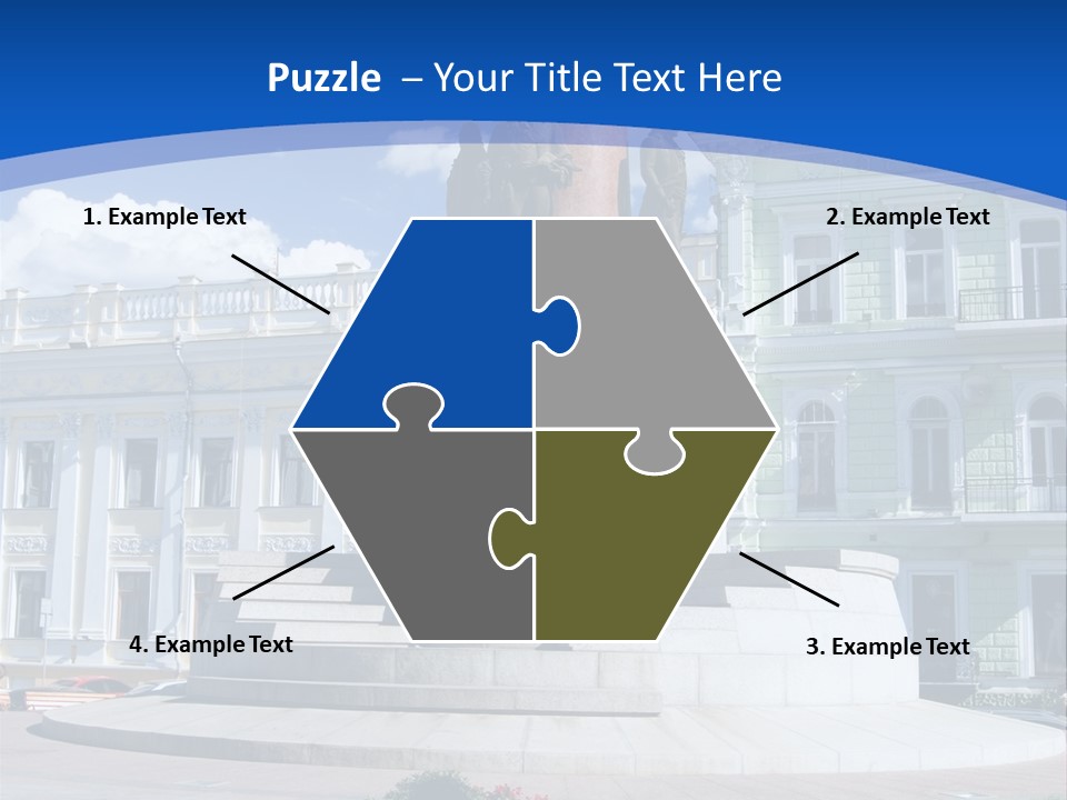 Green Sky Granite PowerPoint Template