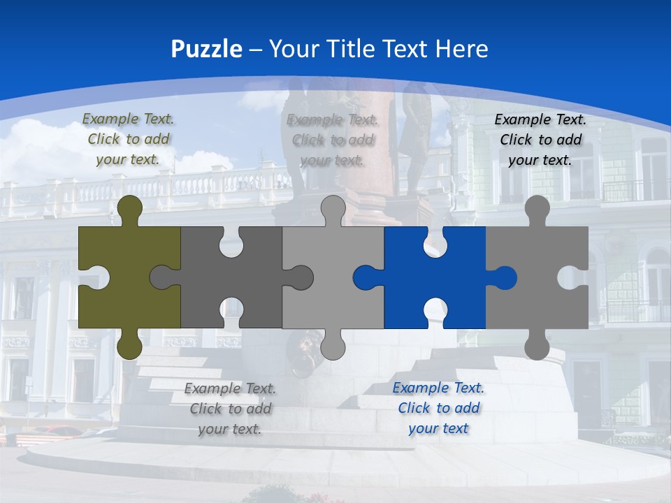 Green Sky Granite PowerPoint Template