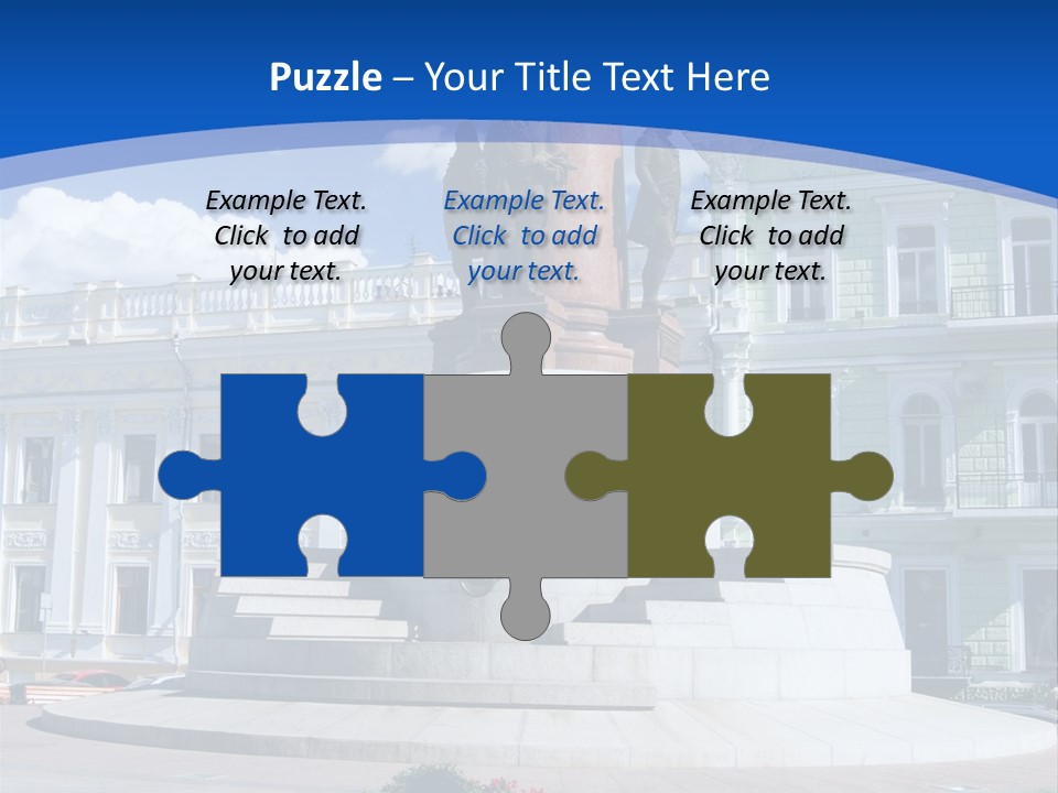 Green Sky Granite PowerPoint Template