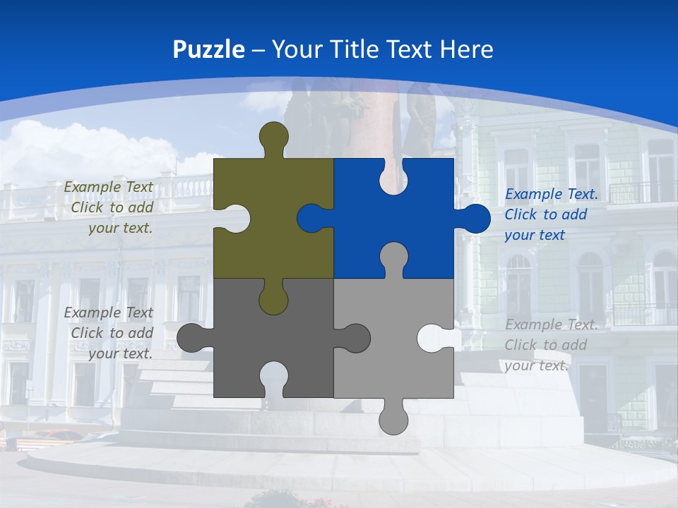 Green Sky Granite PowerPoint Template
