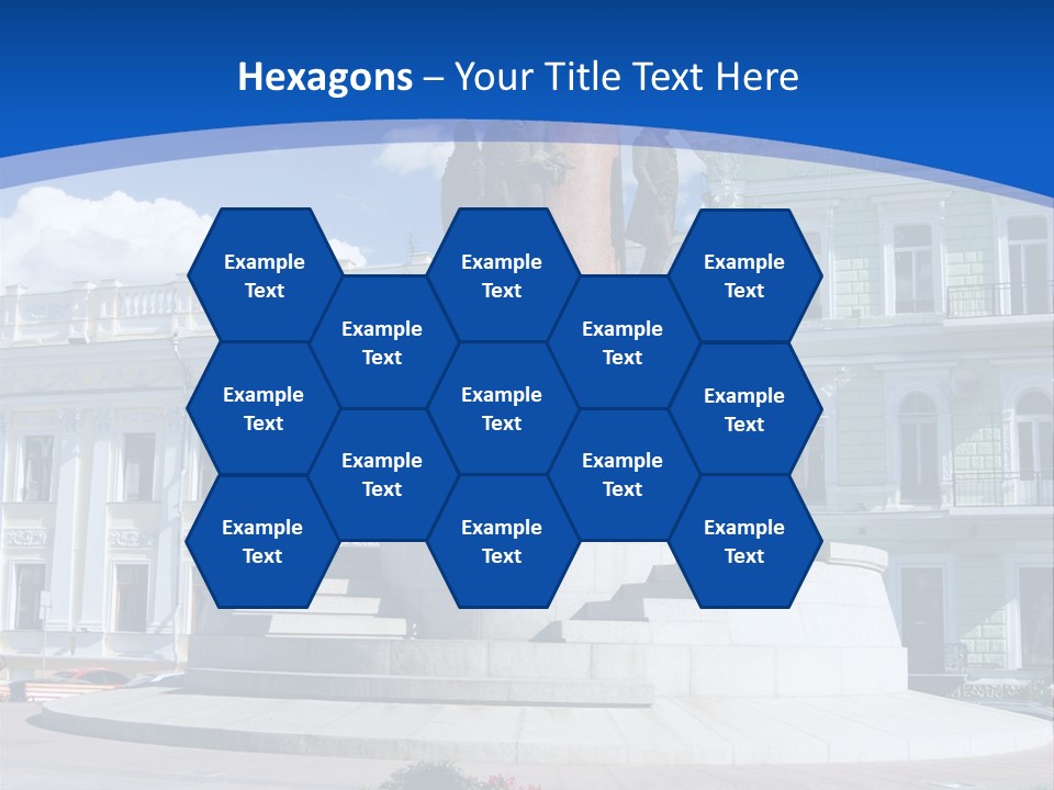 Green Sky Granite PowerPoint Template