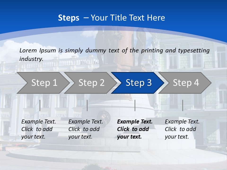 Green Sky Granite PowerPoint Template