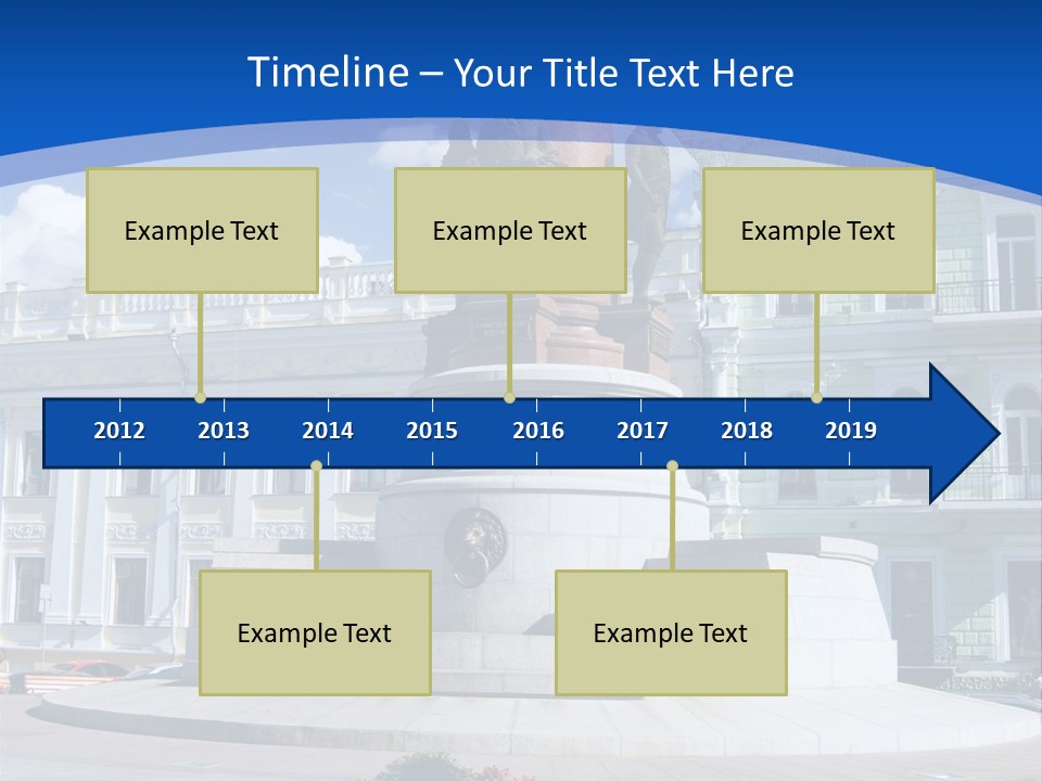 Green Sky Granite PowerPoint Template