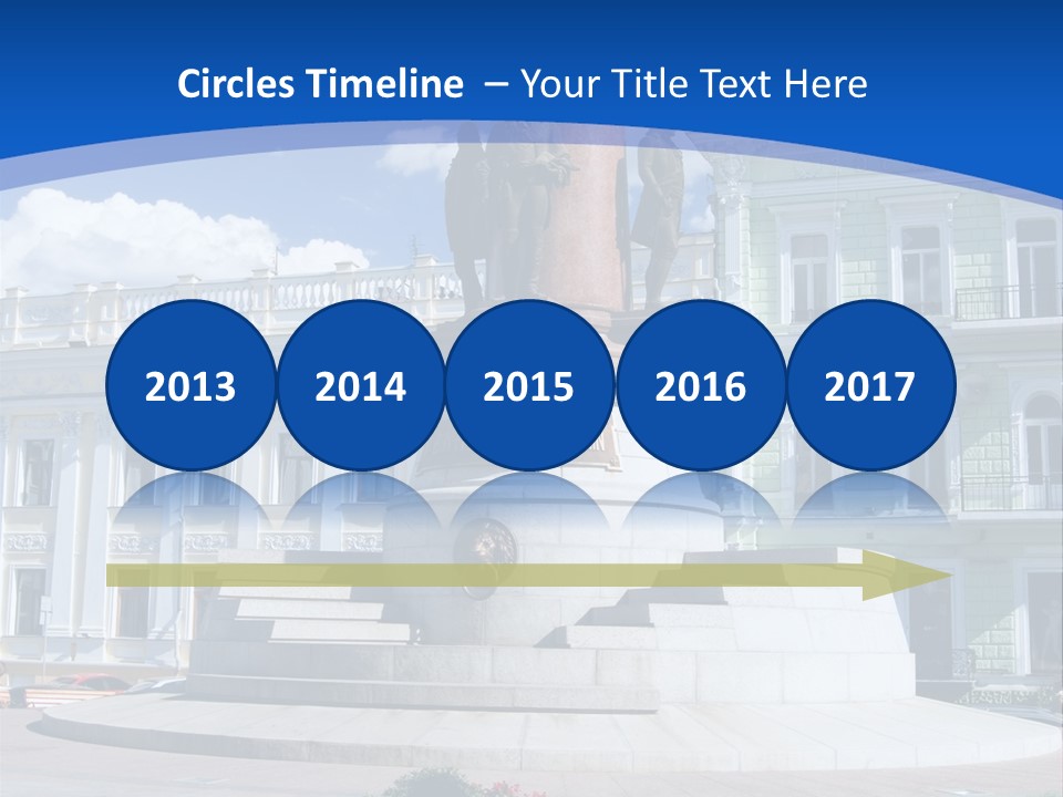 Green Sky Granite PowerPoint Template