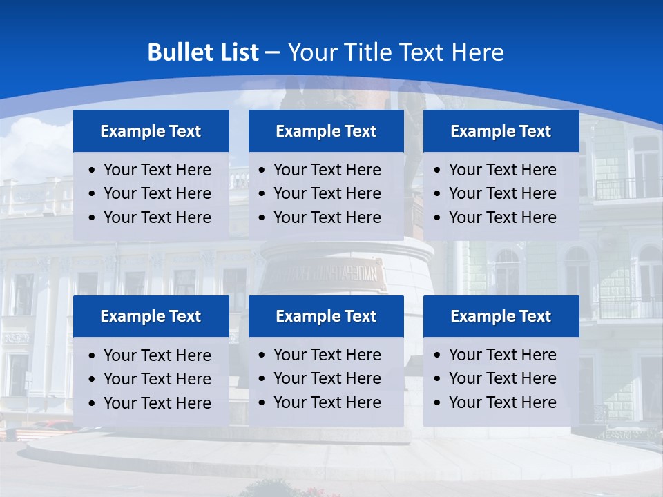 Green Sky Granite PowerPoint Template