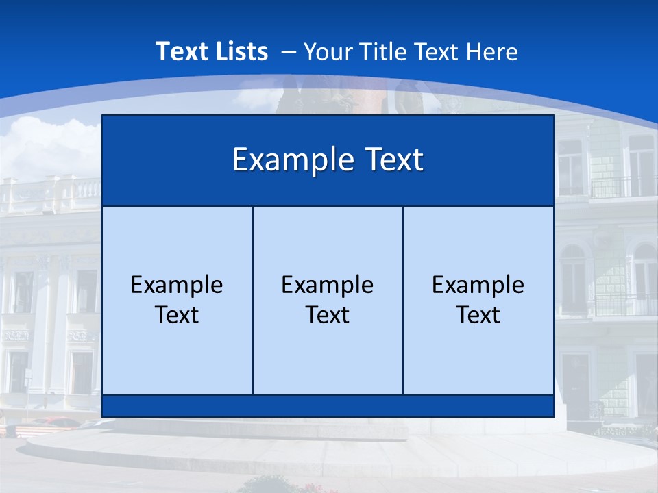Green Sky Granite PowerPoint Template