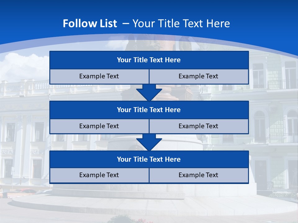 Green Sky Granite PowerPoint Template