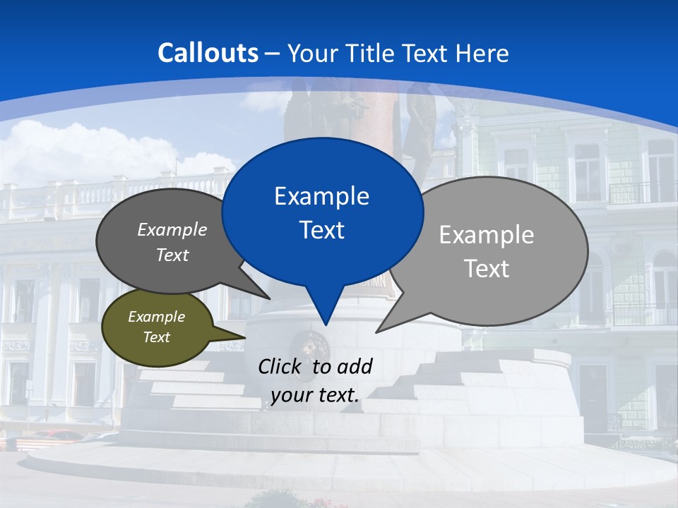 Green Sky Granite PowerPoint Template