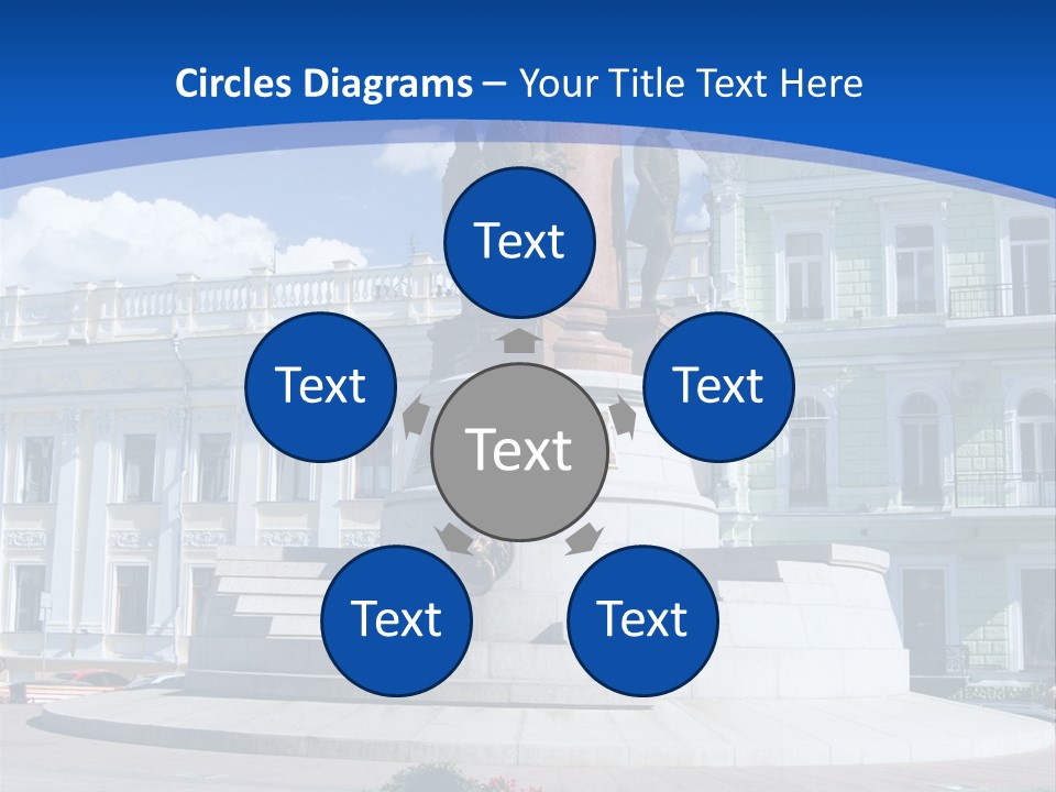 Green Sky Granite PowerPoint Template