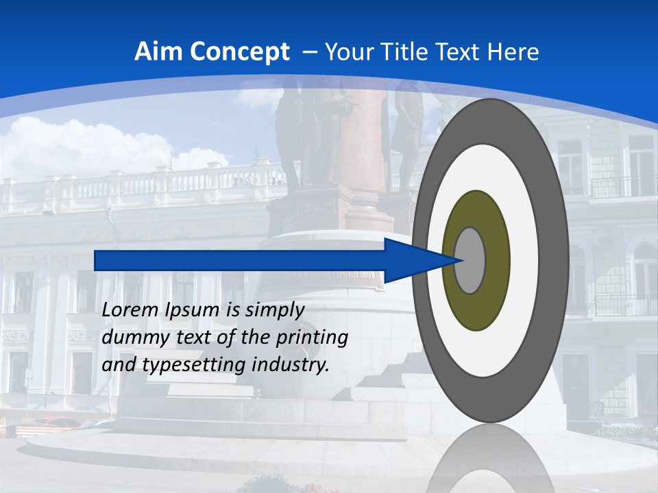 Green Sky Granite PowerPoint Template