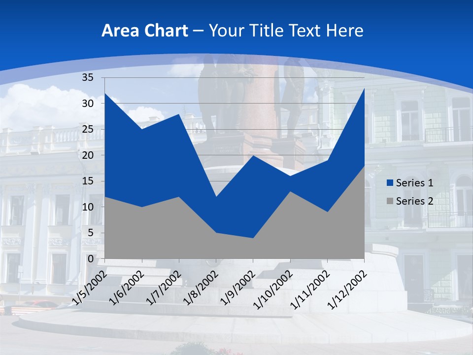 Green Sky Granite PowerPoint Template