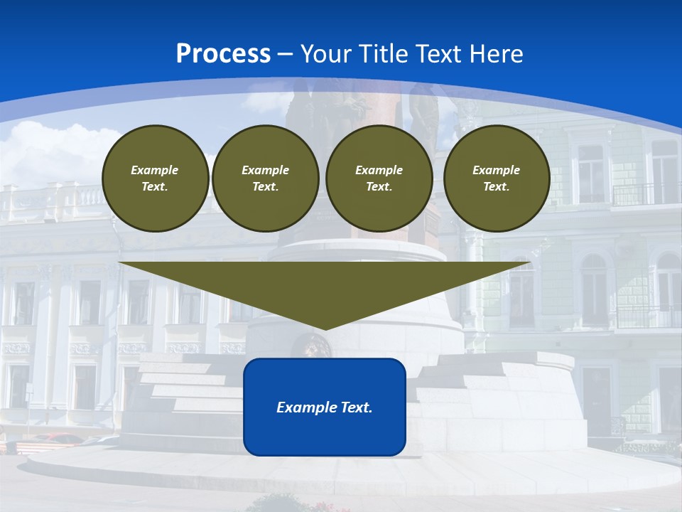 Green Sky Granite PowerPoint Template