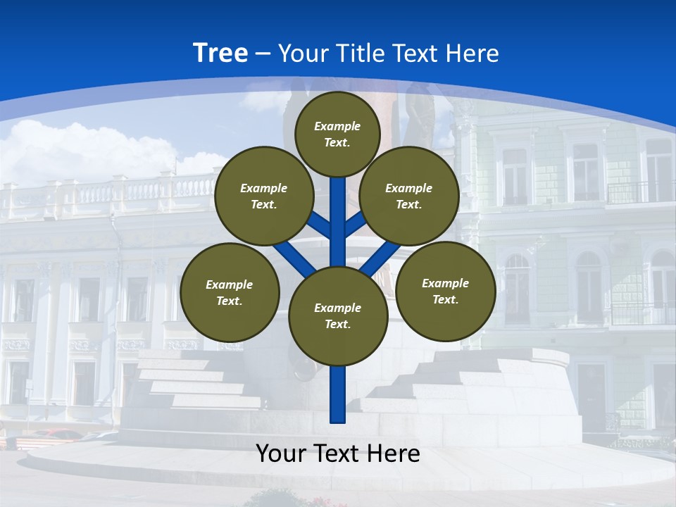 Green Sky Granite PowerPoint Template