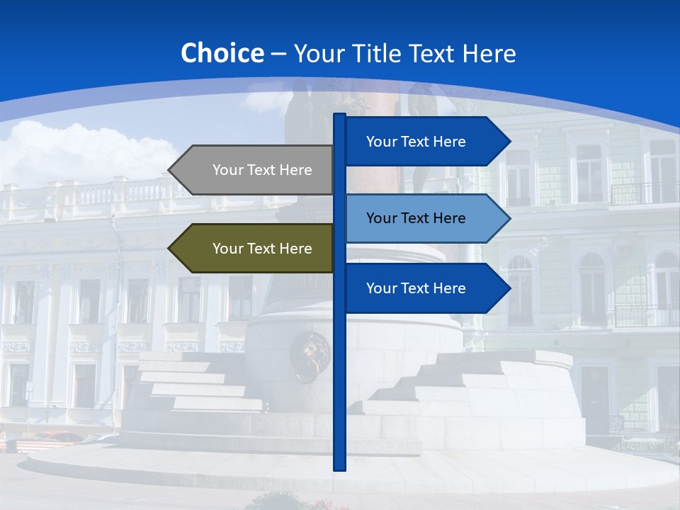 Green Sky Granite PowerPoint Template