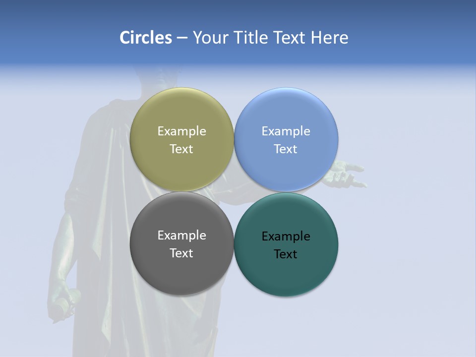 Landscape Memorial Tombstone PowerPoint Template