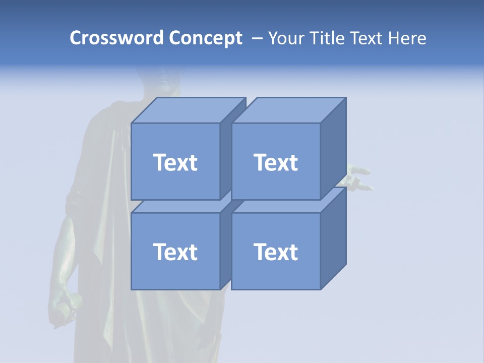 Landscape Memorial Tombstone PowerPoint Template