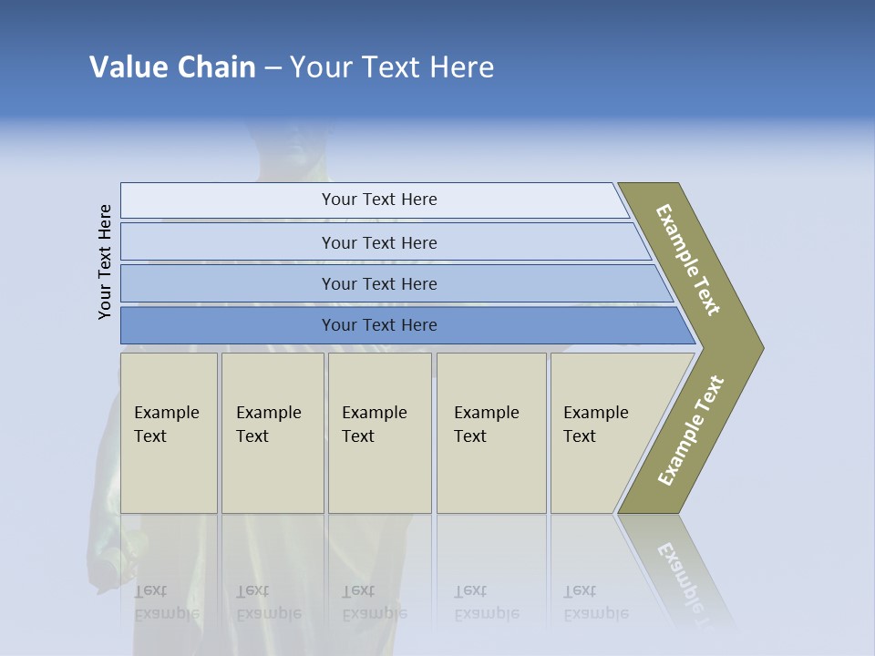 Landscape Memorial Tombstone PowerPoint Template