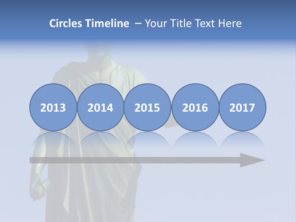 Landscape Memorial Tombstone PowerPoint Template