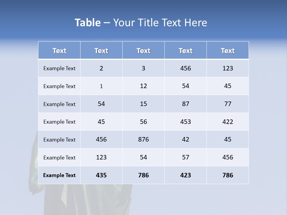 Landscape Memorial Tombstone PowerPoint Template