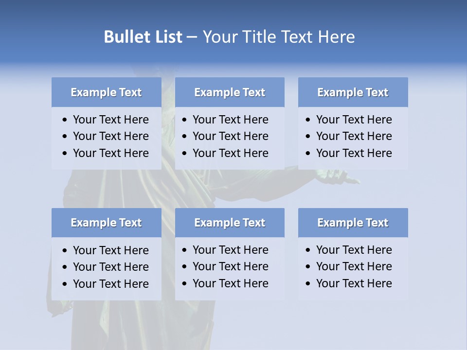 Landscape Memorial Tombstone PowerPoint Template