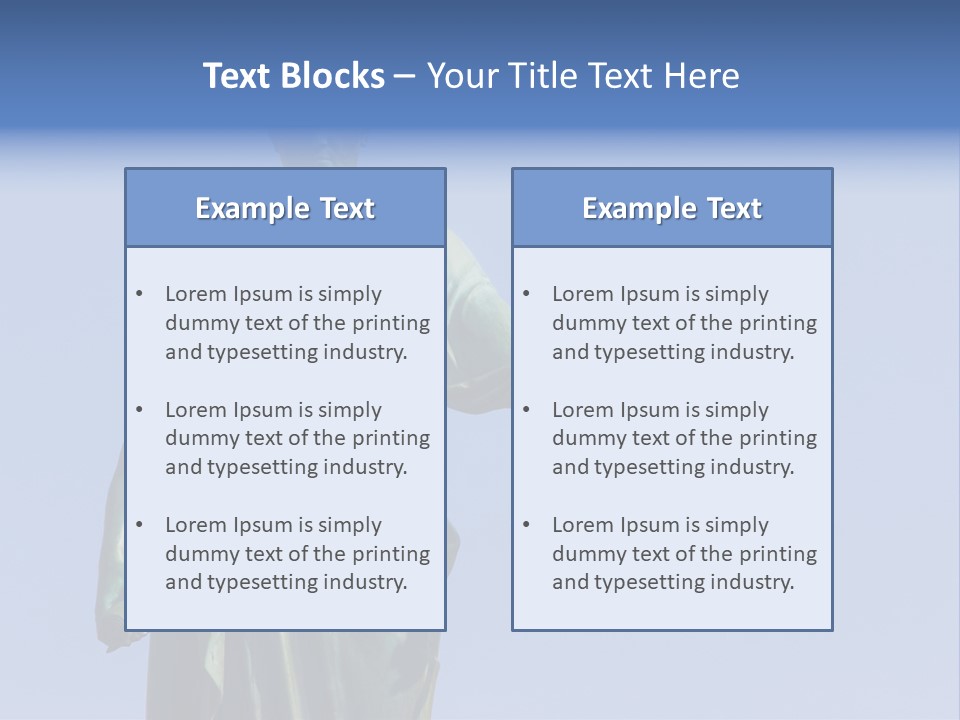 Landscape Memorial Tombstone PowerPoint Template