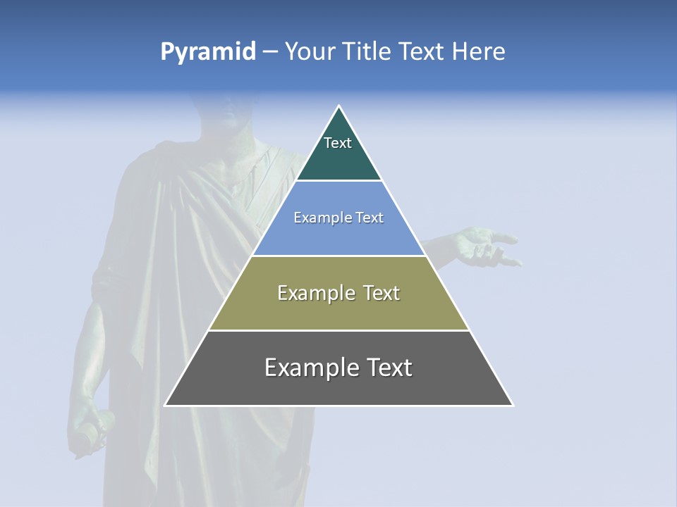 Landscape Memorial Tombstone PowerPoint Template
