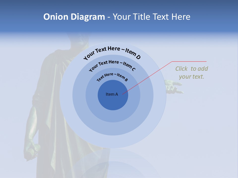 Landscape Memorial Tombstone PowerPoint Template