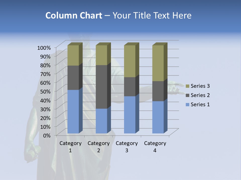 Landscape Memorial Tombstone PowerPoint Template