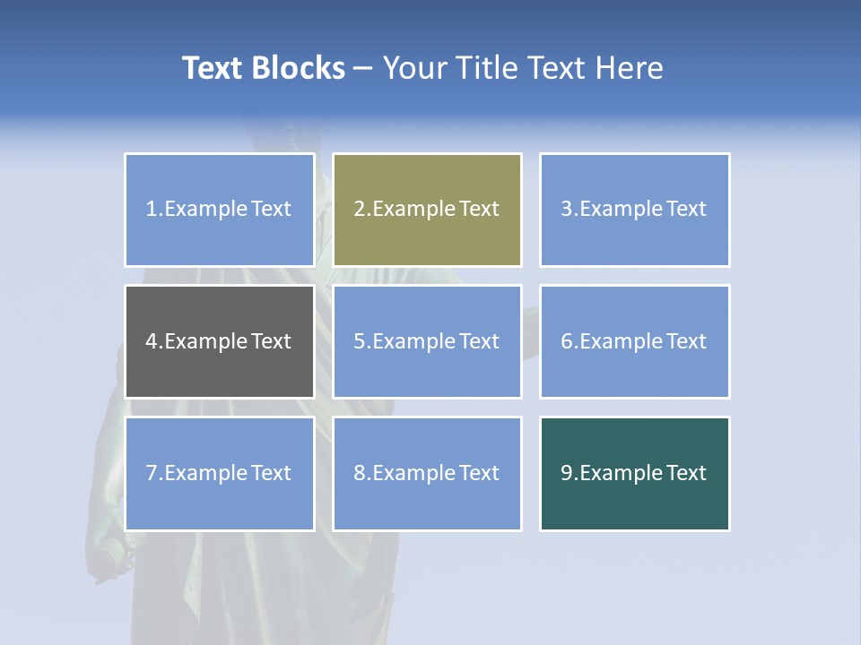 Landscape Memorial Tombstone PowerPoint Template