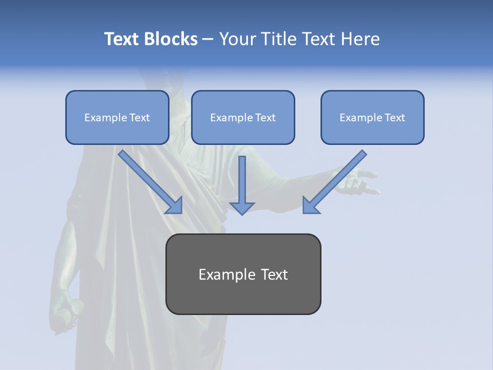 Landscape Memorial Tombstone PowerPoint Template