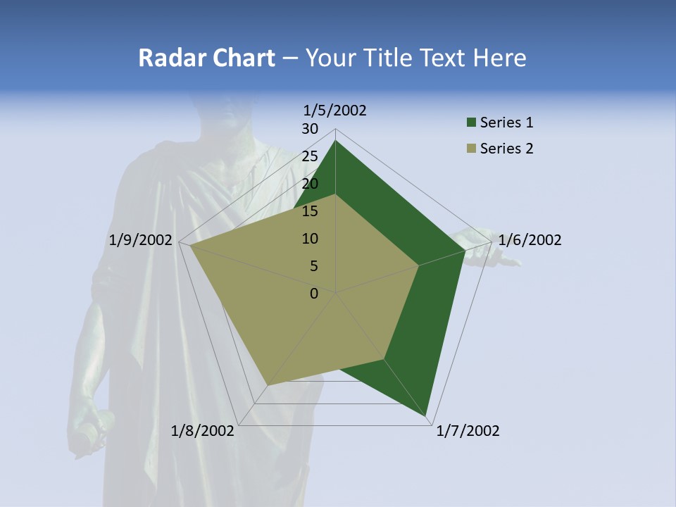 Landscape Memorial Tombstone PowerPoint Template