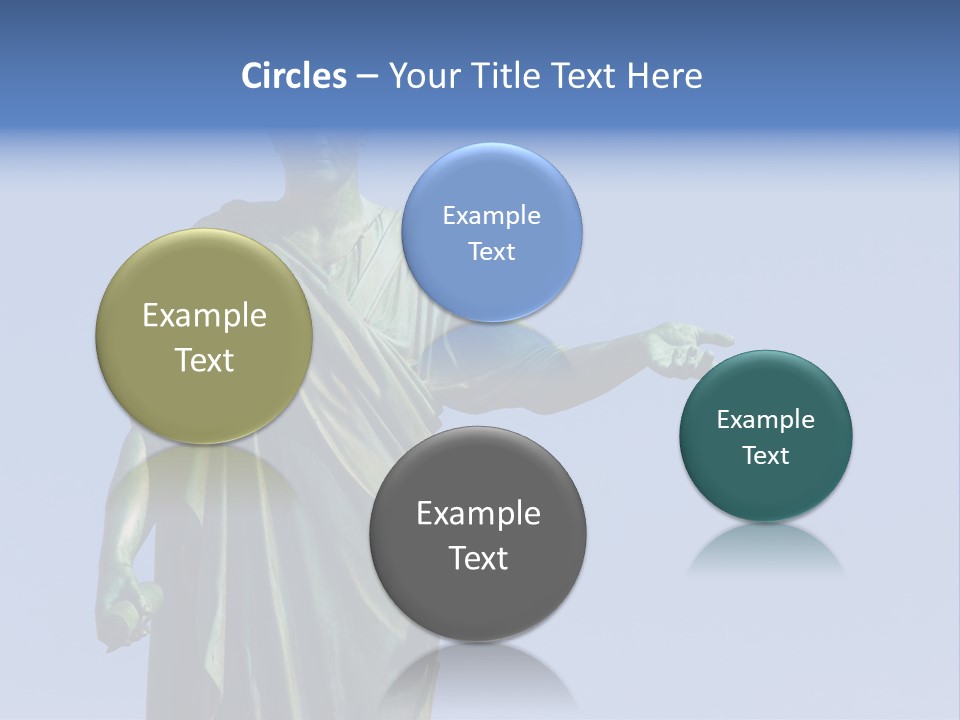 Landscape Memorial Tombstone PowerPoint Template