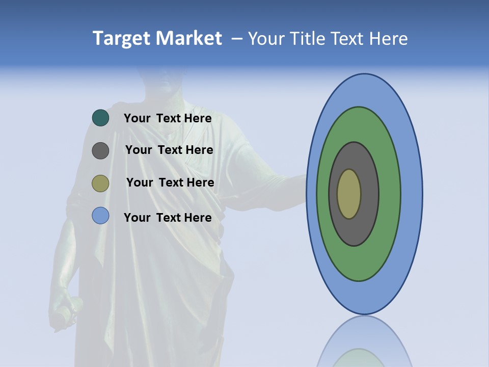 Landscape Memorial Tombstone PowerPoint Template