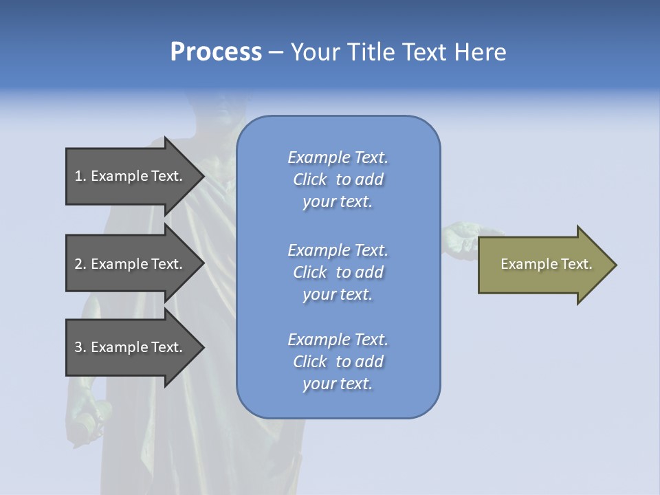 Landscape Memorial Tombstone PowerPoint Template