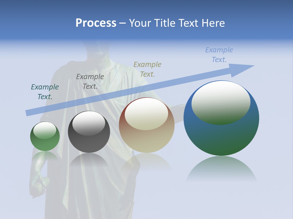 Landscape Memorial Tombstone PowerPoint Template