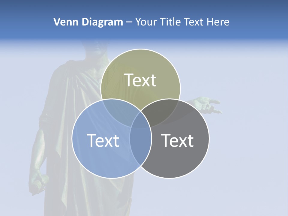 Landscape Memorial Tombstone PowerPoint Template