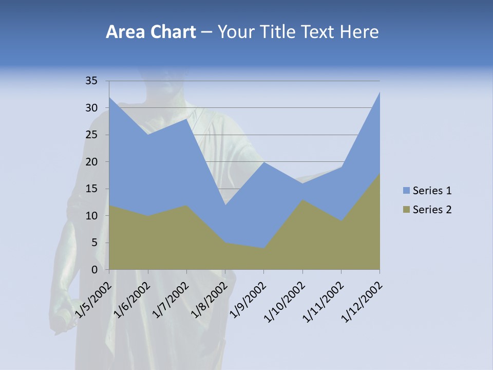 Landscape Memorial Tombstone PowerPoint Template